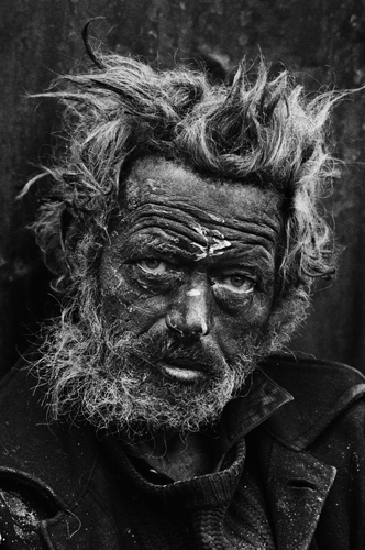 © Don McCullin - Homeless Irishman - 31-Studio Platinum Print