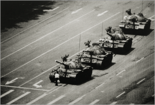 © Stuart Franklin - Tiananman Square 1989 - 31-Studio Platinum Print